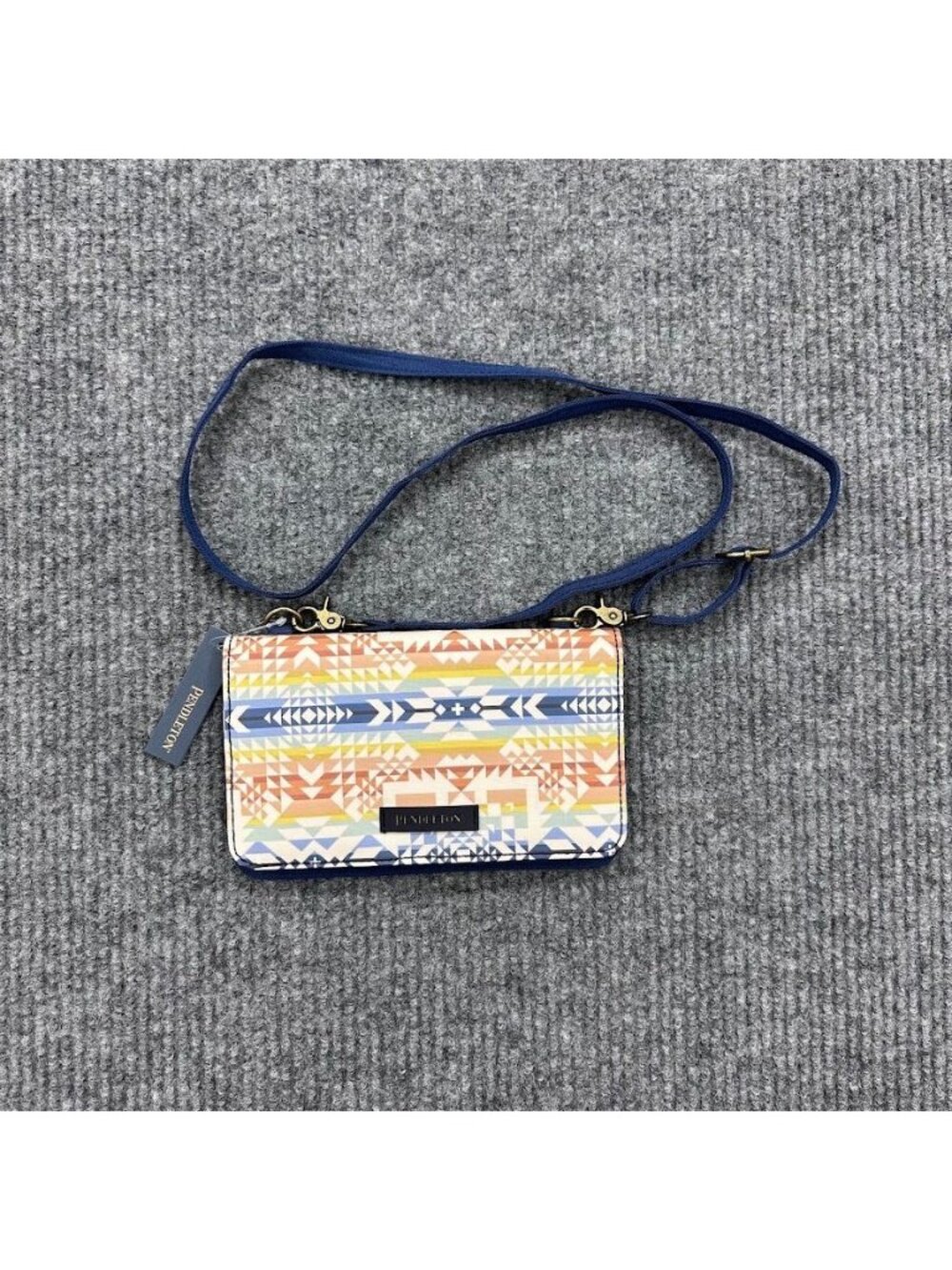 Pendleton Opal Springs Crossbody Flap Wallet Purse Southwestern Aztec Print NEW